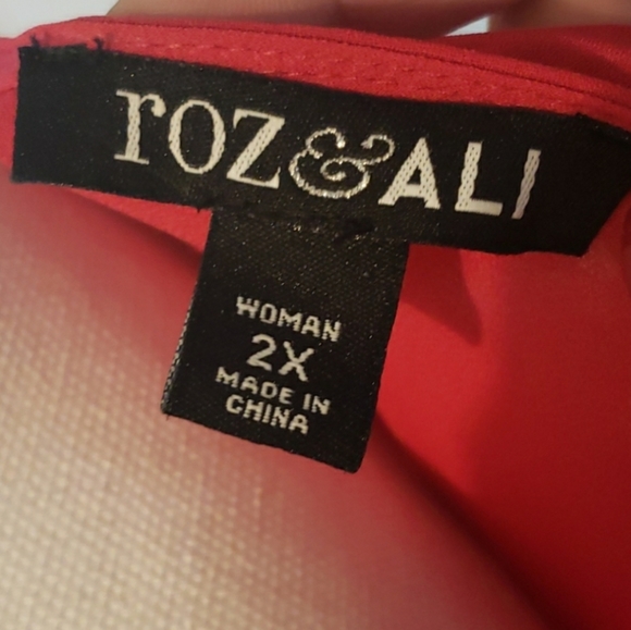 2X Roz & Ali blouse - Picture 4 of 6